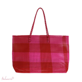 Shopper/ tas Liv red/pink - Imbarro