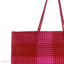 Shopper/ tas Liv red/pink - Imbarro