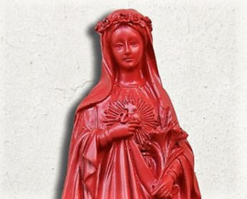 Rood Mariabeeldje