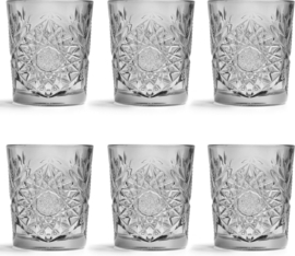 Grey Libbey Hobstar drinkglazen - set van 6