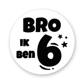 Traktatiestickers -Bro ik ben