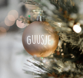 Naam voor op kerstbal*