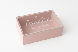 Naamsticker geboortedatum* - Amelie