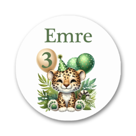 Traktatie stickers - Jungle