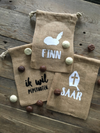 Naam voor op Pepernotenzakje*