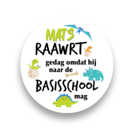 Naam Raawrt gedag omdat hij naar de Basisschool mag !!