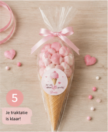 Traktatie inspiratie - Ijsjestraktatie