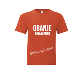 Strijkapplicatie -Oranje bewaarder