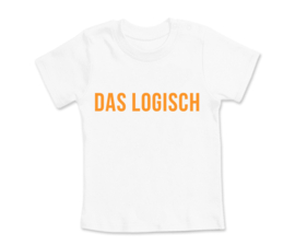 Strijkapplicatie “DAS LOGISCH” – Set van 2
