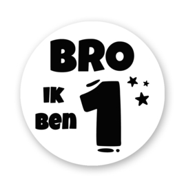 Traktatiestickers -Bro ik ben