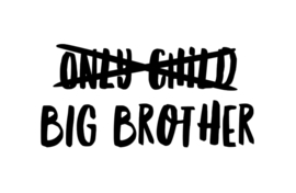 only child -big brother