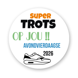Sluitstickers Avondvierdaagse