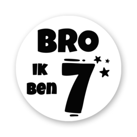 Traktatiestickers -Bro ik ben