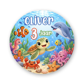Traktatiestickers -Oceaanvriendjes- – Onderwaterwereld-