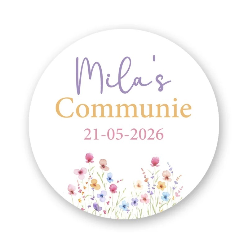 sluitstickers communie