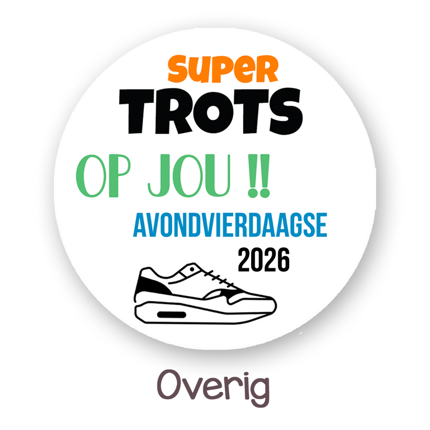 sluitstickers avondvierdaagse