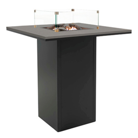 Cosiloft 100 Bar Table black frame / grey top