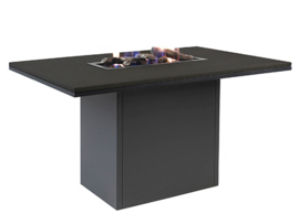 Cosiloft 120 Relax Dining Table Black/Black top