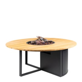 Cosiloft 120 round black / teak