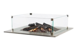 Cosi glasset  M square  / vierkant (45 x 45 cm) RVS