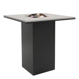 Cosiloft 100 Bar Table black frame / grey top