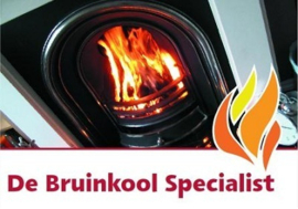 8X10Kg Bruinkool Briketten (Uitverkocht)