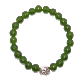 Armband Jade - Buddha - kralen 8 mm