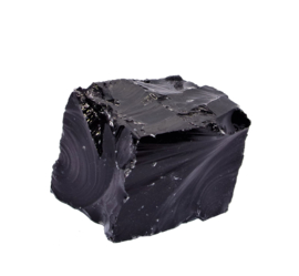 Obsidiaan zwart - 336 gram