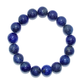 Armband Lapis Lazuli  - kralen 12 mm