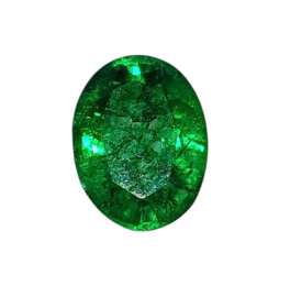 Smaragd facetgeslepen Zambia - 7.20 ct. met  GGL certificaat
