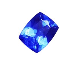 Tanzaniet facetgeslepen 11,60 ct met GGL certificaat