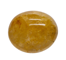 Limoniet kwarts handsteen - Golden Healer