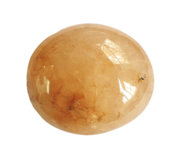Limoniet kwarts handsteen - Golden Healer