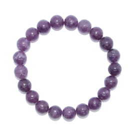 Armband Lepidoliet - kralen 10 mm