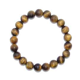 Armband Tijgeroog - kralen 10 mm
