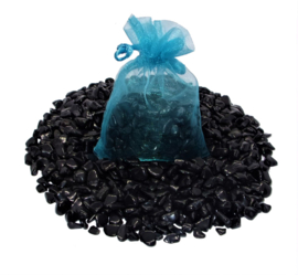 Organza-zakje met zwarte Onyx 75 gram