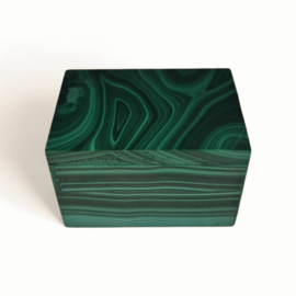 Doosje met deksel Malachiet