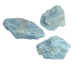 Calciet blauw 3 stukjes