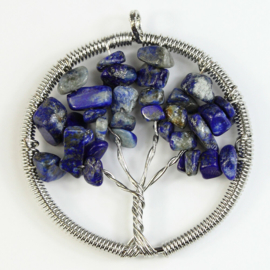 Hanger Tree of Life Lapis Lazuli