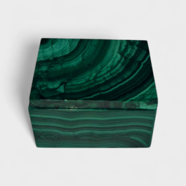 Doosje met deksel Malachiet