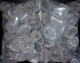 Trommelsteen Bergkristal - AA kwaliteit - 500 gram