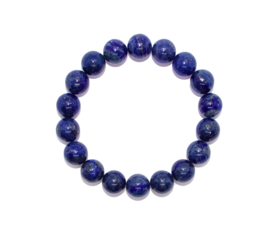 Armband Lapis Lazuli  - kralen 12 mm