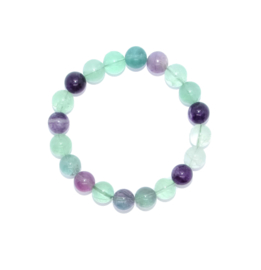 Armband Fluoriet - kralen 10 mm