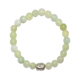 Armband Jade - Buddha - kralen 8 mm