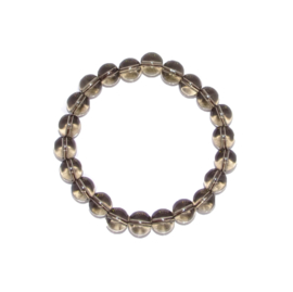 Armband Rookkwarts - kralen 10 mm