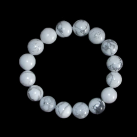 Armband Howliet - kralen 12 mm