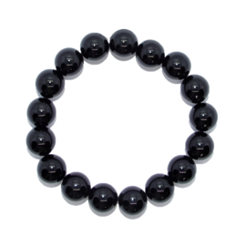Armband Onyx - kralen 12 mm