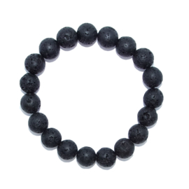 Armband Lava - kralen 10 mm