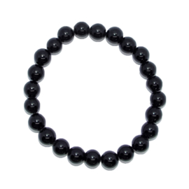 Armband Onyx -kralen 8 mm