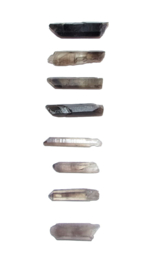 Rookkwarts kristallen 8 stuks